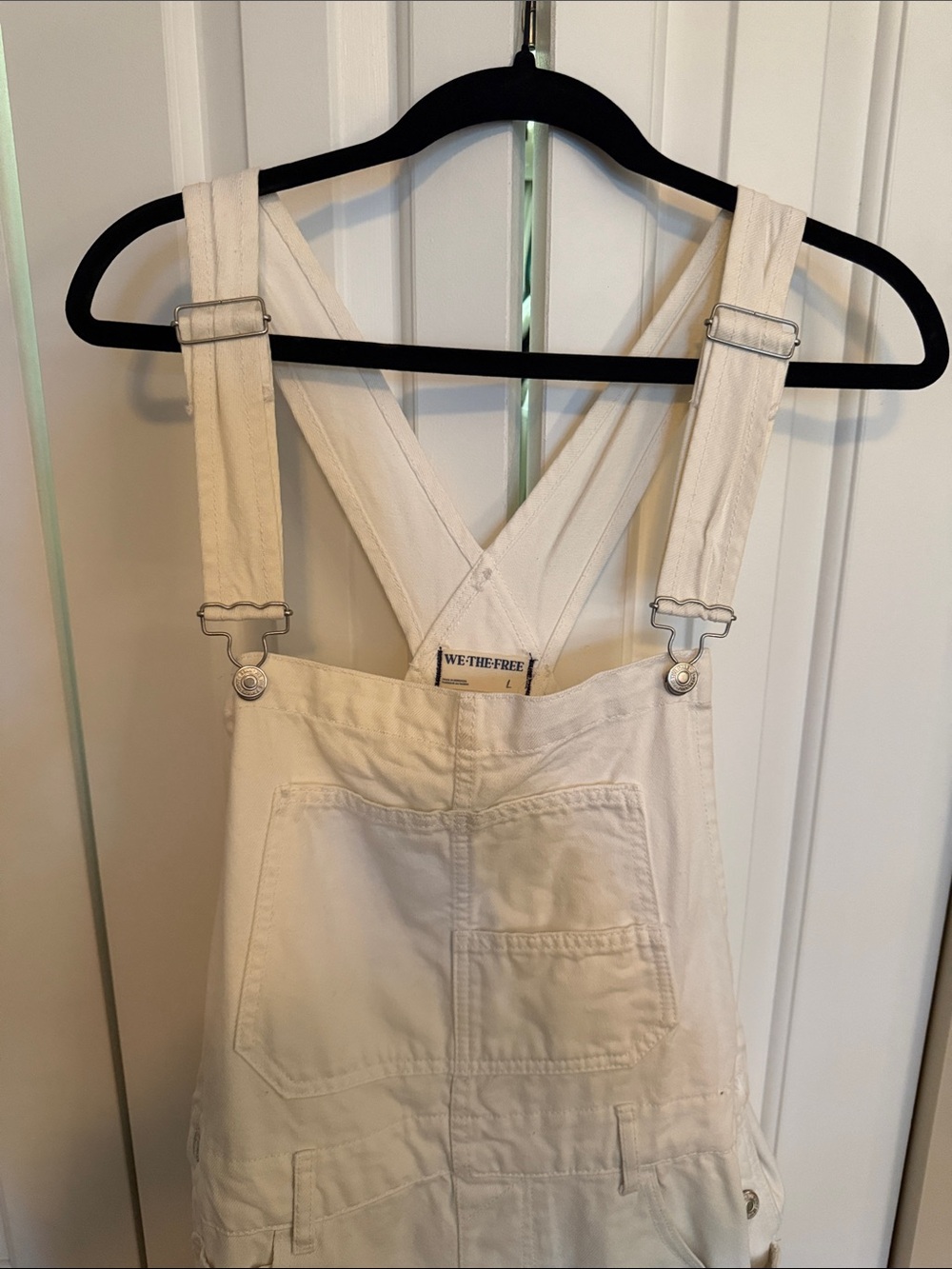We The Free Cream Utility Overalls - High Roller
